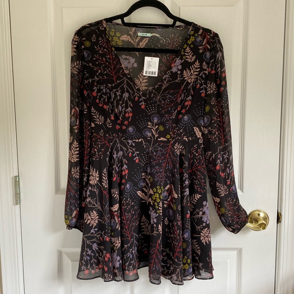 Floral Skater-Style Dress